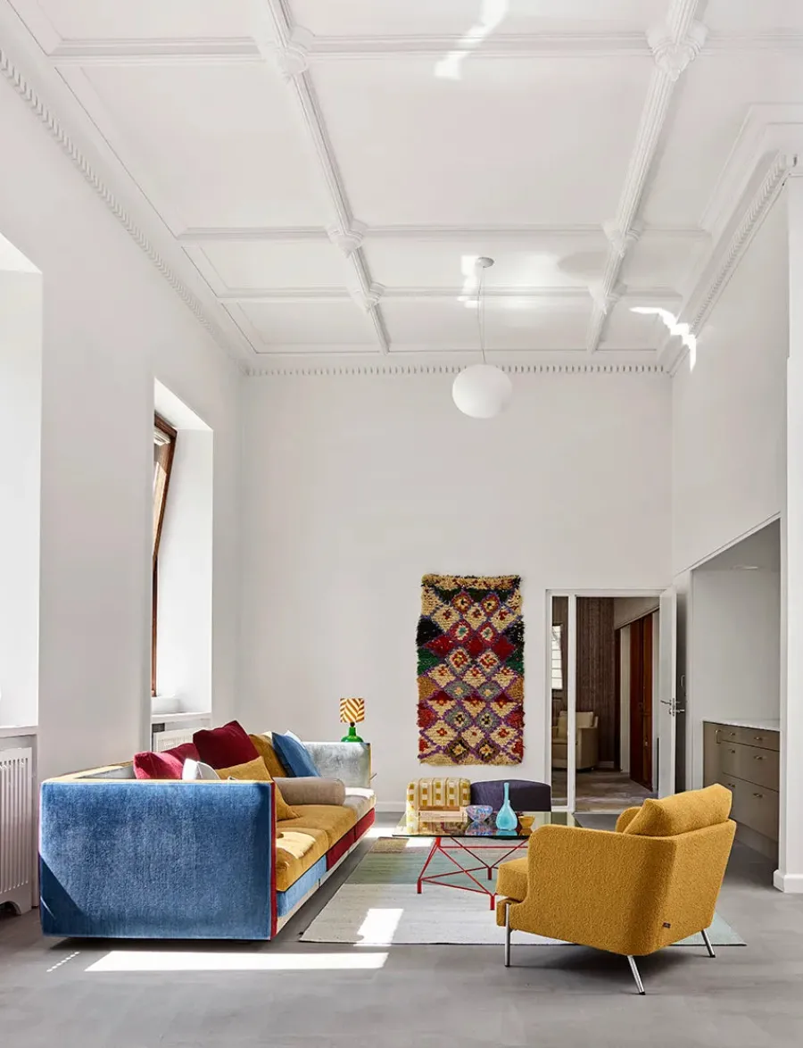 Cocoon Sofa Bauhaus Multi-Colour, 320 x 106 cm fra<Eilersen New