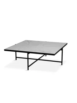 Coffee Table 90, hvid marmor fra HANDVÄRK<Handvärk Best
