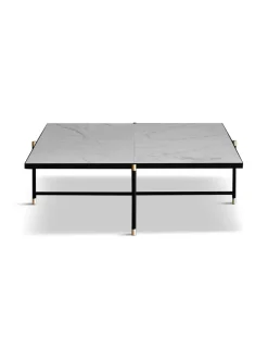 Coffee Table 90, hvid marmor fra HANDVÄRK<Handvärk Best