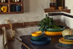 Colore Skål Ø 19 cm, saffron yellow fra<Kähler Sale