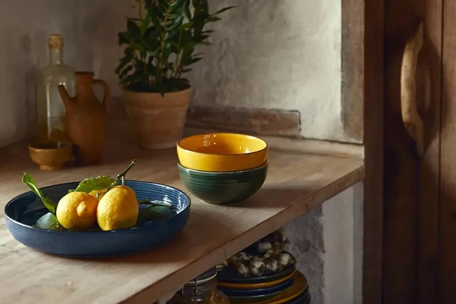 Colore Tærtefad Ø 28 cm, berry blue fra<Kähler Sale