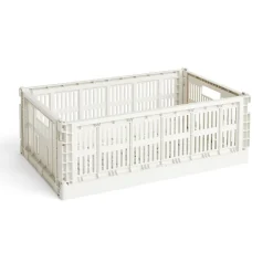 Colour Crate Large, off white fra<HAY