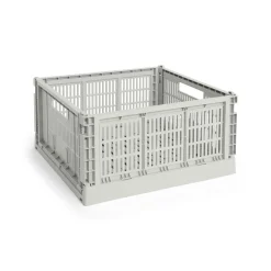 Colour Crate Large Square, Sage green fra<HAY Clearance