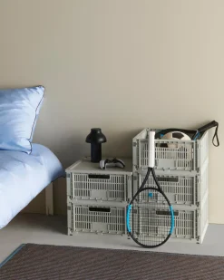 Colour Crate Large Square, Sage green fra<HAY Clearance