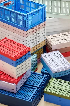 Colour crate M, off white fra<HAY Sale