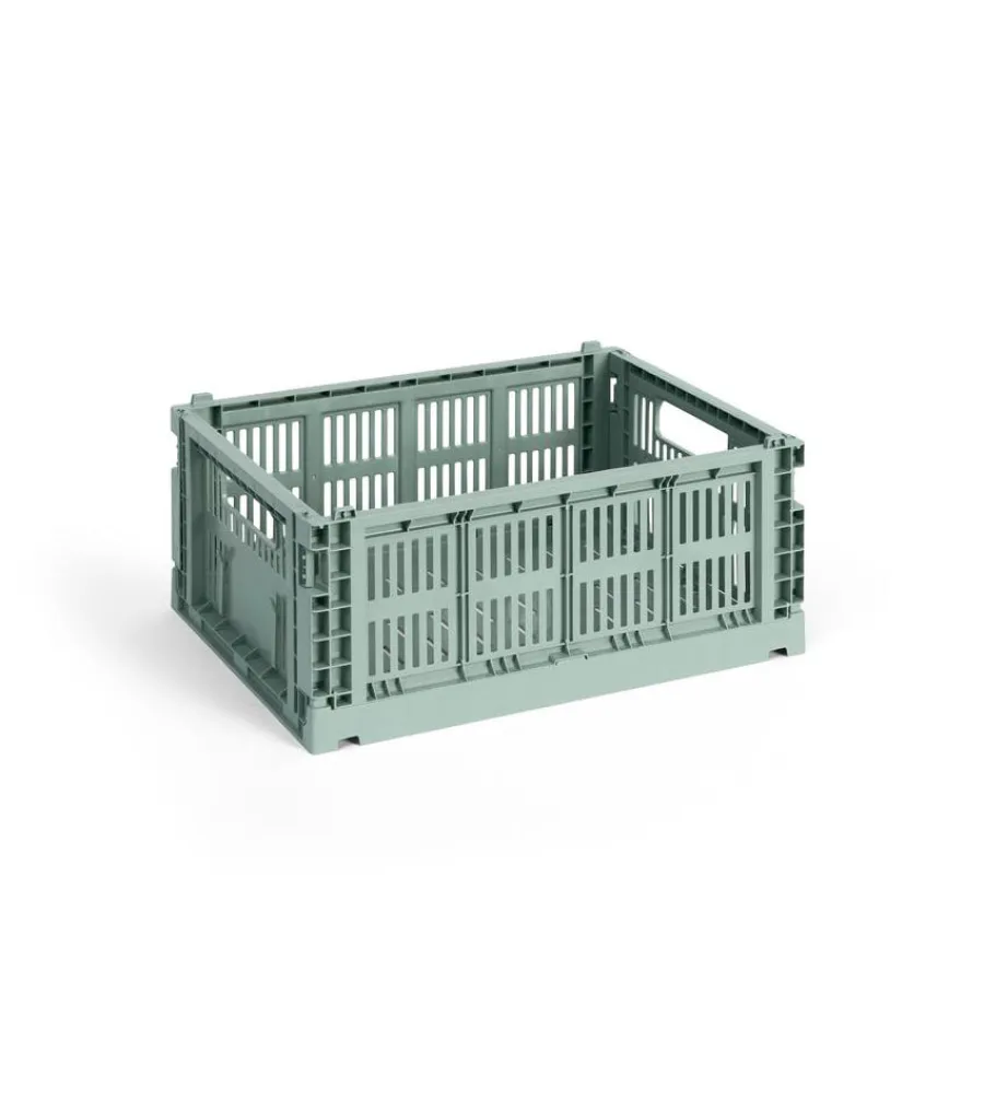 Colour Crate Medium, Soft blue fra<HAY Online