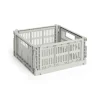 Colour Crate Medium Square, Grey fra<HAY New