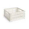 Colour Crate Medium Square, Off white fra<HAY Discount