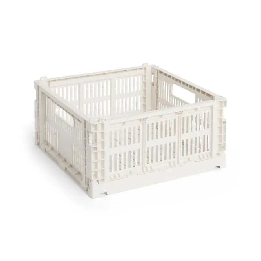 Colour Crate Medium Square, Off white fra<HAY Discount
