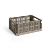 Colour Crate Medium, Warm grey fra<HAY