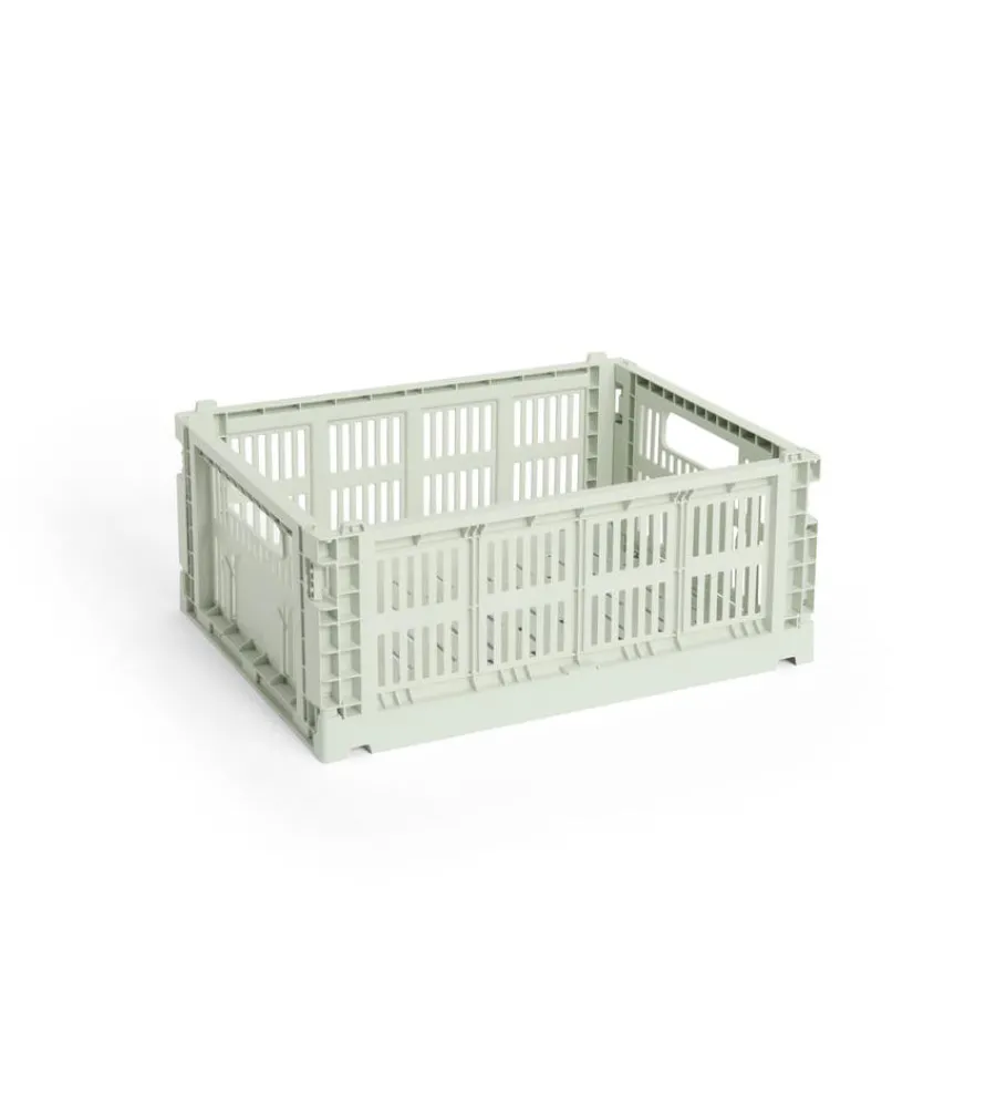 Colour Crate Medium, Warm grey fra<HAY