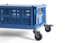 Colour crate metal låg, medium fra<HAY Discount