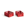 Colour Crate Mini 2 Stk., red fra<HAY Hot
