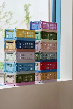 Colour crate S, light grey fra<HAY New