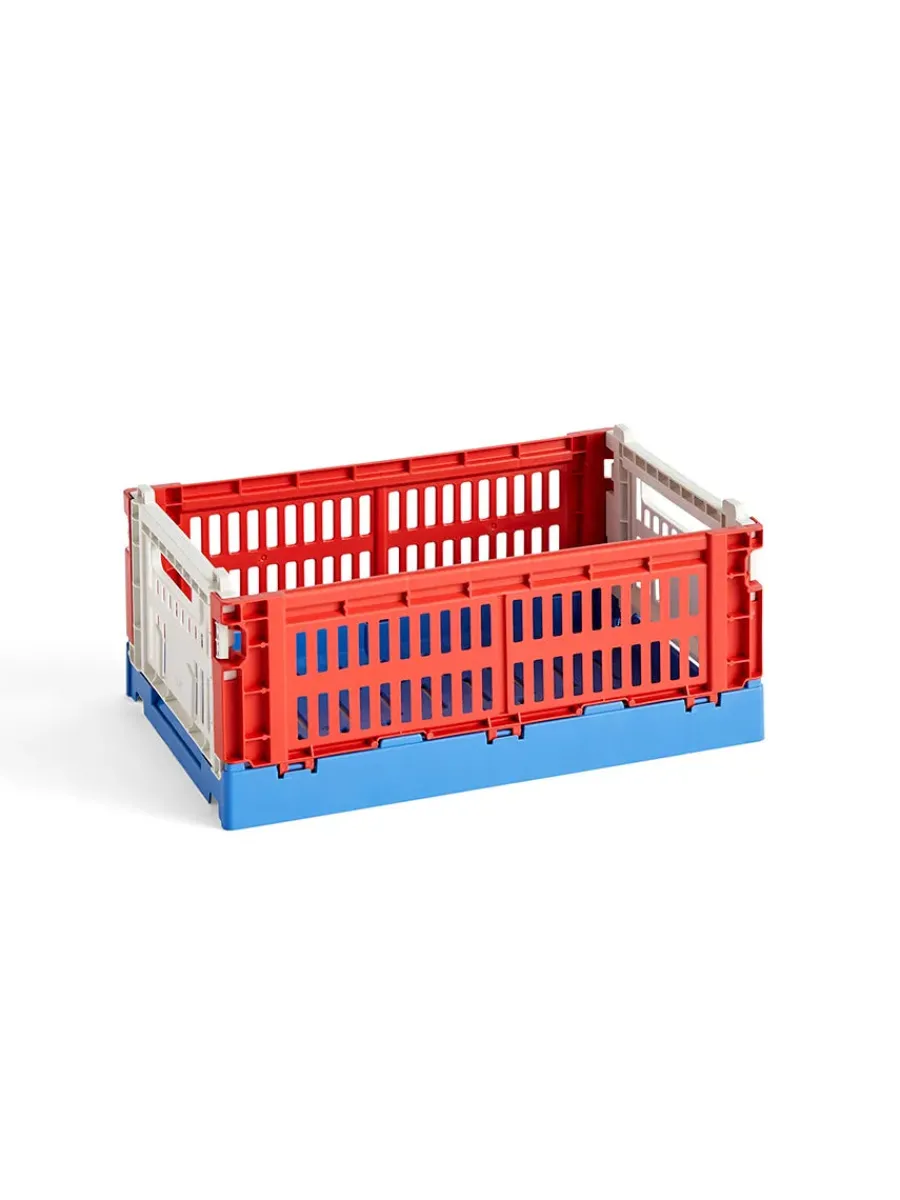 Colour crate S, light grey fra<HAY New