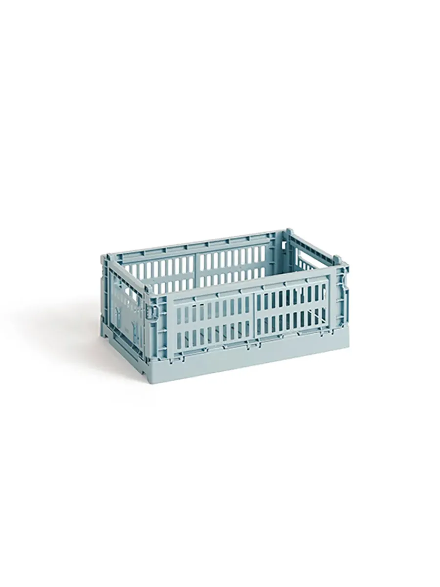 Colour crate S, light grey fra<HAY New