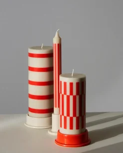 Column Candleholder, army/medium fra<HAY Hot