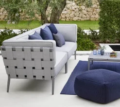 Conic 2 pers. Modulsofa, højre inkl. hyndesæt fra<Cane-line Best