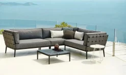 Conic 2 pers. Modulsofa, venstre inkl. hyndesæt fra<Cane-line Best