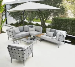 Conic Loungestol inkl. Hyndesæt fra<Cane-line Best