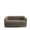 Covent Sofa Deep 2 Seater, dark taupe fra<New Works Discount