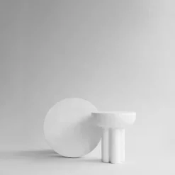 Crown Table, low bone white fra<101 Copenhagen Sale
