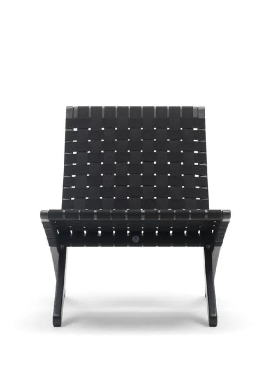 Cuba Stol - sort/sort fra<Carl Hansen & Søn Online