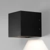 Cube XL væglampe i sort, down fra<Light Point Sale