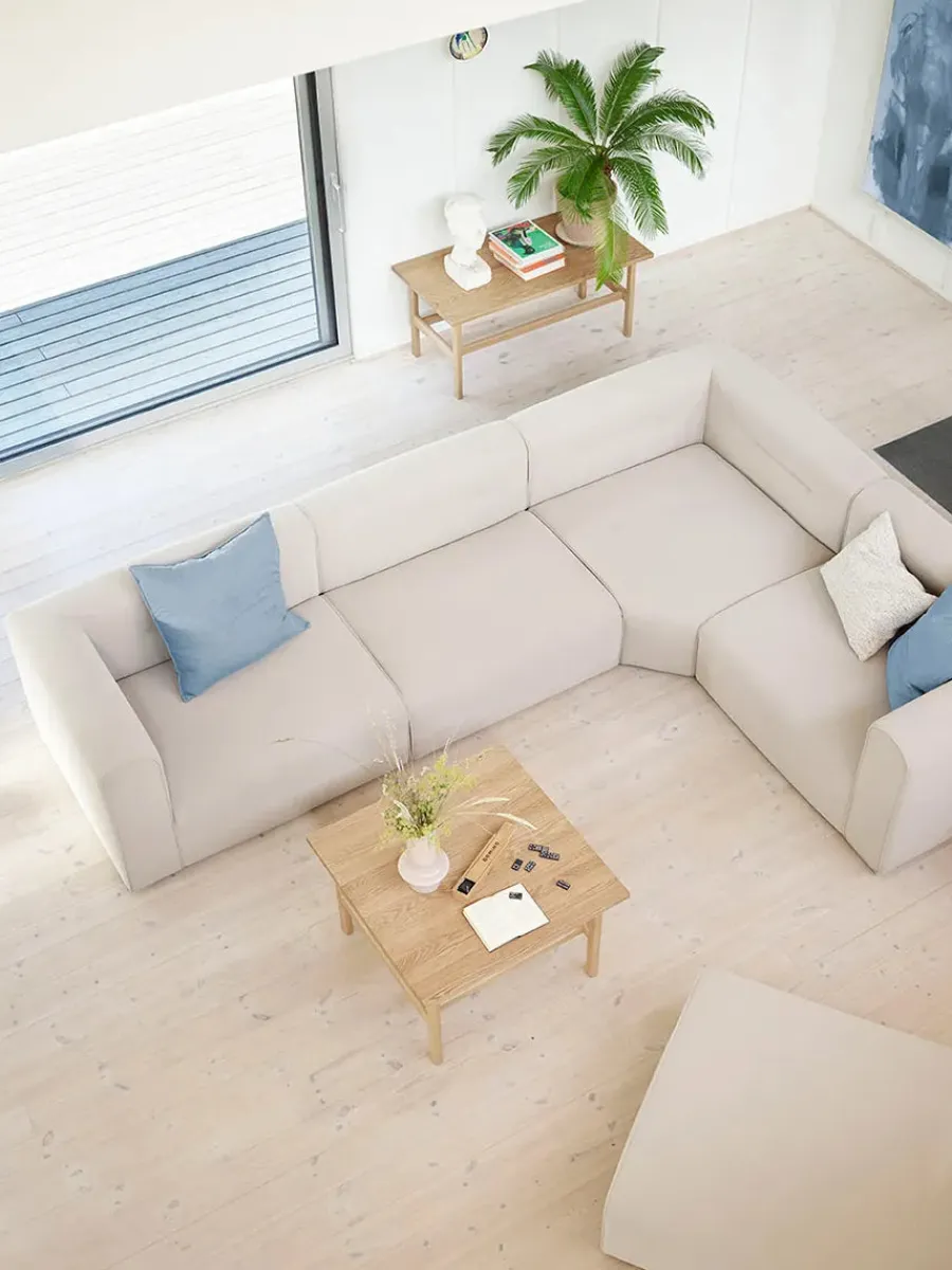 D33 Sofabord, 80x80 cm fra<FDB Møbler Best