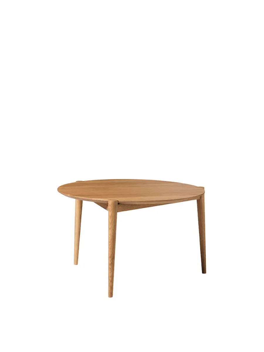 D102 Søs Sofabord, Ø 70 cm fra<FDB Møbler
