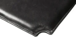 Deluxe Hynde til Y-stol CH24, sort anilin læder<Jacobsen Plus