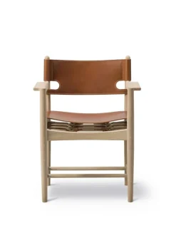 Den Spanske Spisebordsstol med armlæn af Børge Mogensen<Fredericia Furniture Clearance
