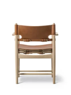 Den Spanske Spisebordsstol med armlæn af Børge Mogensen<Fredericia Furniture Clearance