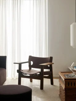 Den Spanske Stol i cognac læder, valnød olie af Børge Mogensen<Fredericia Furniture Hot