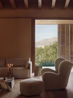 Den Trætte Mand inkl. Skammel, moonlight fra<Audo Copenhagen