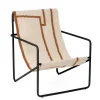 Desert Kids Chair, black/shape fra<Ferm Living
