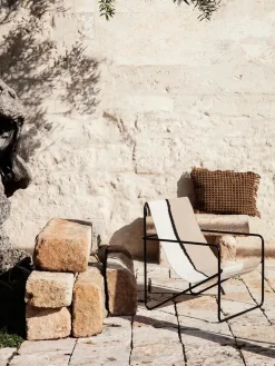 Desert Lounge Chair, sort fra<Ferm Living Online
