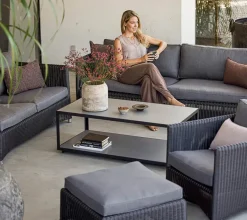 Diamond 3 pers Sofa inkl. hynde fra<Cane-line Online