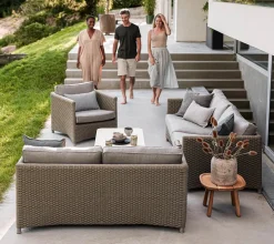 Diamond 2 pers Sofa inkl. hynde fra<Cane-line Best