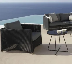 Diamond Loungestol inkl. hynde fra<Cane-line