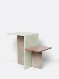 Distinct Side Table, Travertine fra<Ferm Living New