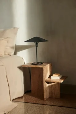 Distinct Side Table, Travertine fra<Ferm Living New