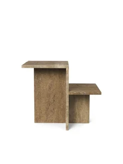 Distinct Side Table, Travertine fra<Ferm Living New
