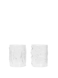 Doodle Glasses Tall, sæt á 2 stk. fra<Ferm Living Discount