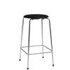 Dot Barstol m. 4 ben, sortlakeret ask af Arne Jacobsen<Fritz Hansen Online