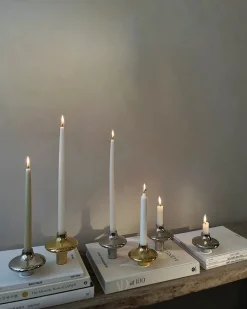 Doublet Candleholder Large, silver fra<Hein Studio Sale