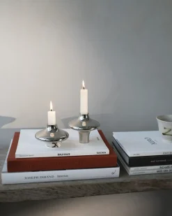 Doublet Candleholder Large, silver fra<Hein Studio Sale