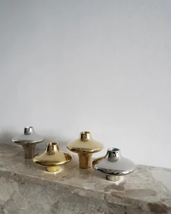 Doublet Candleholder Large, silver fra<Hein Studio Sale