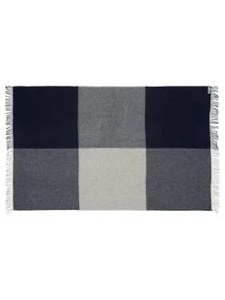 Drejø Plaid, aqua fra<Silkeborg Uldspinderi Clearance