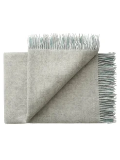 Drejø Plaid, grey mix fra<Silkeborg Uldspinderi Discount